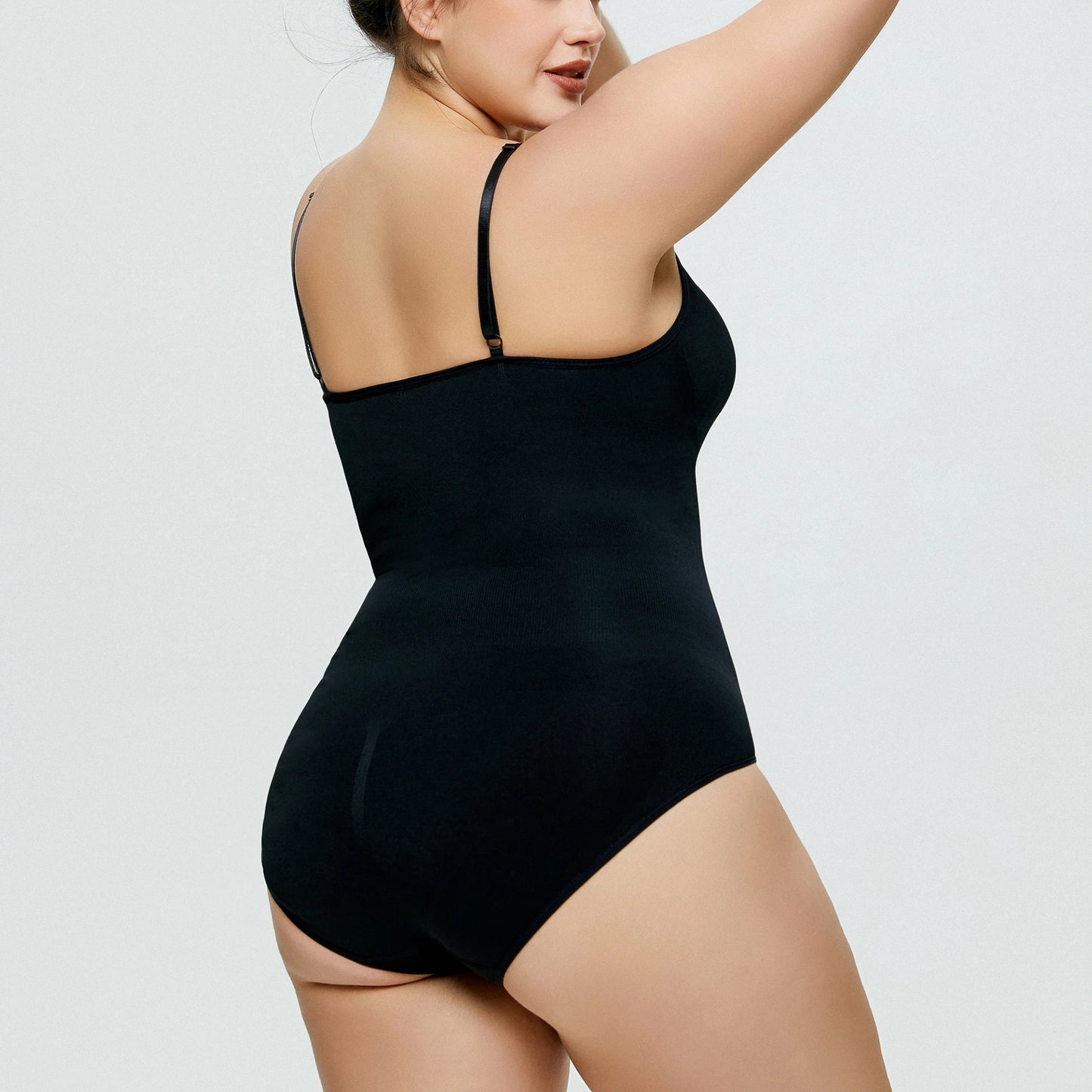 Sleeveless Womens Seamless Shaping Bodysuit Slimming Control Body One-Piece Shapewear Camisole Female Jumpsuit Tight Plus Size