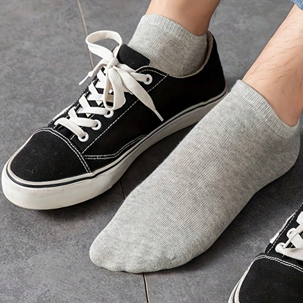 30 Pairs Of Cotton Ankle Socks Suitable For Both Men And Women, Anti Odor And Sweat Absorbing Low Top Socks, Comfortable And Breathable Socks, Suitable For Wearing In All Seasons