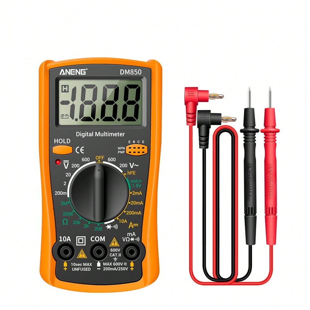 DM850 1999 Counts Digital Multimeter Eletric Professional Automatic Votage Tester Current Ohm Ammeter Detector Tools