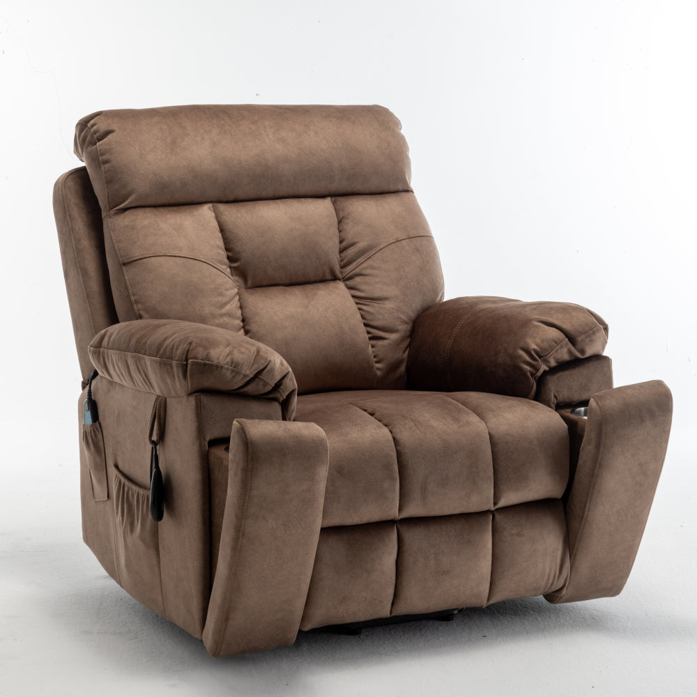 Lounge chair lift chair relax sofa chair living room furniture living room power elderly electric lounge chair (oversize, hidden cup holder)