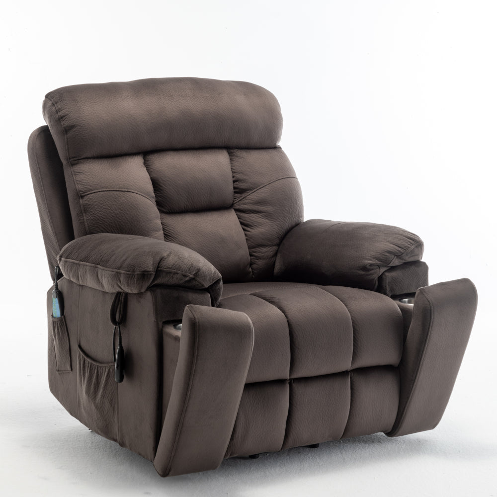 Lounge chair lift chair relax sofa chair living room furniture living room power elderly electric lounge chair (oversize, hidden cup holder)
