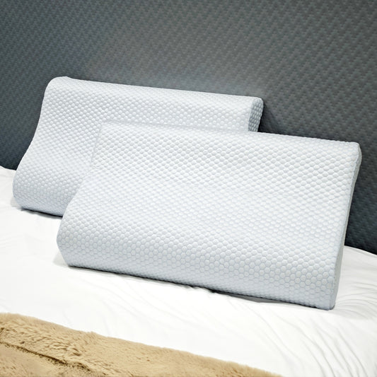 Adjustable Soft & Firm Gel Double Sided Cooling Pillow - Shredded Memory Foam Pillows with Removable Pillowcase - For Side, Back, Stomach Sleepers, Hot Sleepers