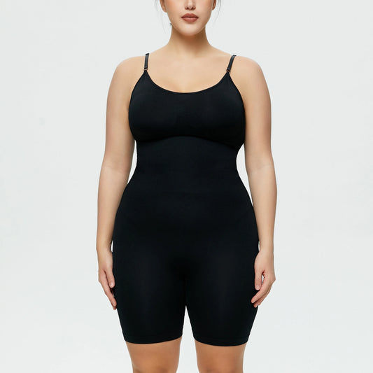 Seamless Bodysuit Compression Open Crotch Shapewear Women Push Up Fajas Colombianas Corset Slimming Butt Lifter Full Body Shaper
