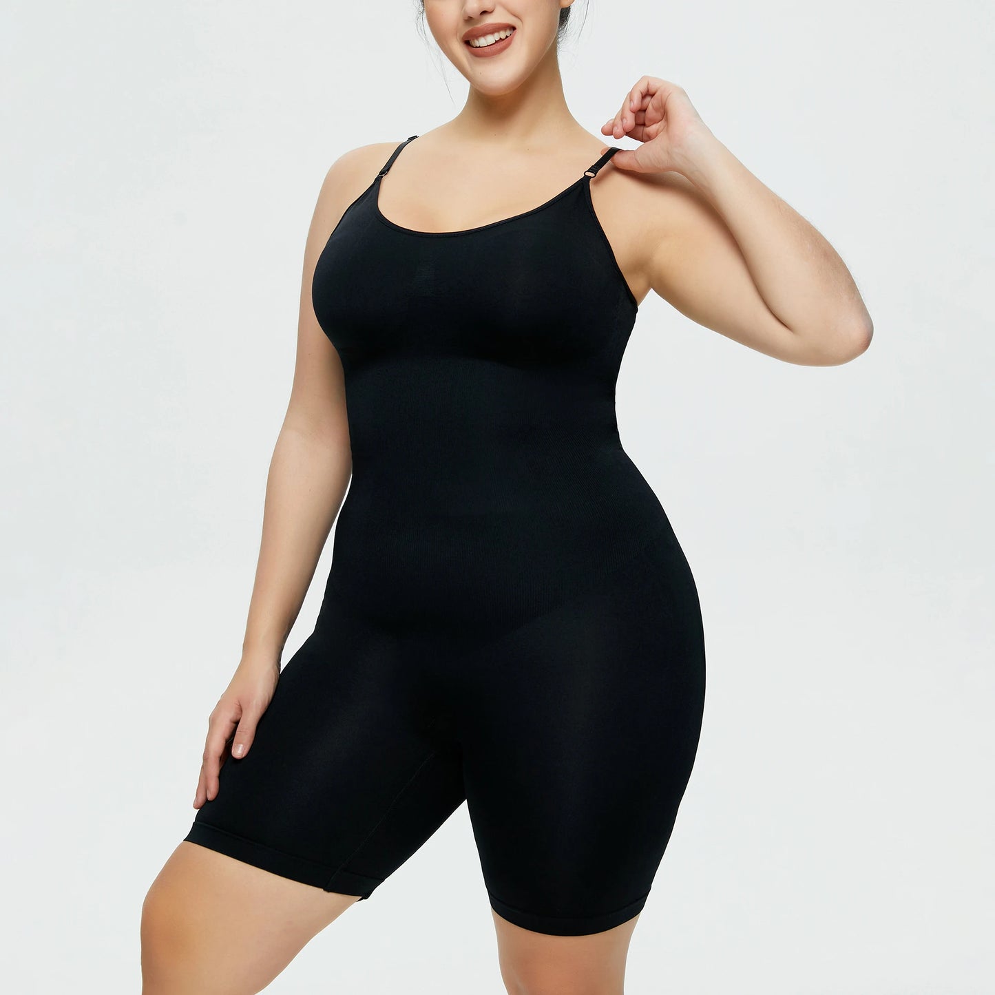 Seamless Bodysuit Compression Open Crotch Shapewear Women Push Up Fajas Colombianas Corset Slimming Butt Lifter Full Body Shaper