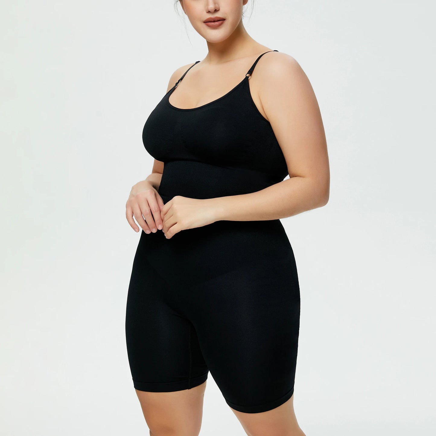 Seamless Bodysuit Compression Open Crotch Shapewear Women Push Up Fajas Colombianas Corset Slimming Butt Lifter Full Body Shaper