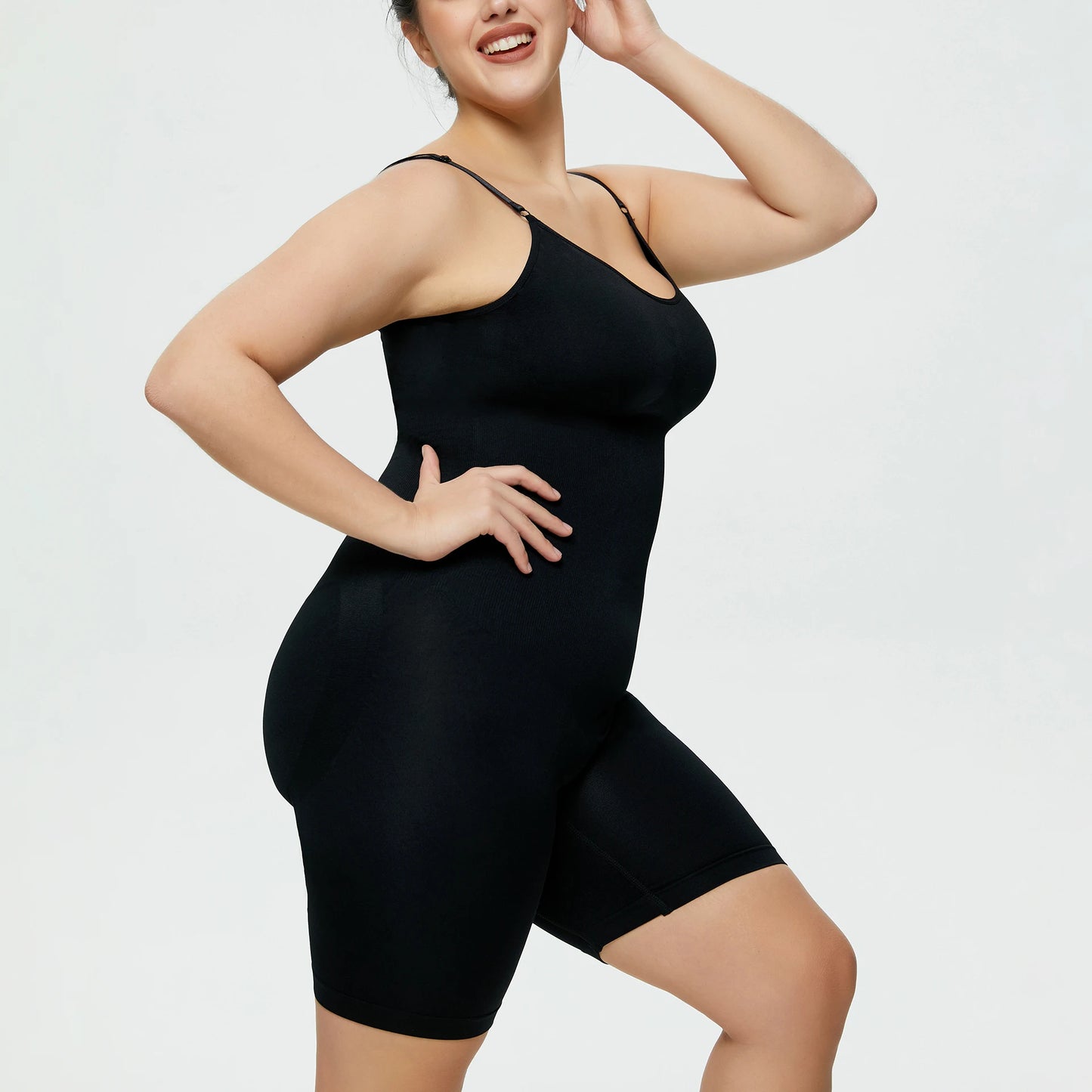 Seamless Bodysuit Compression Open Crotch Shapewear Women Push Up Fajas Colombianas Corset Slimming Butt Lifter Full Body Shaper