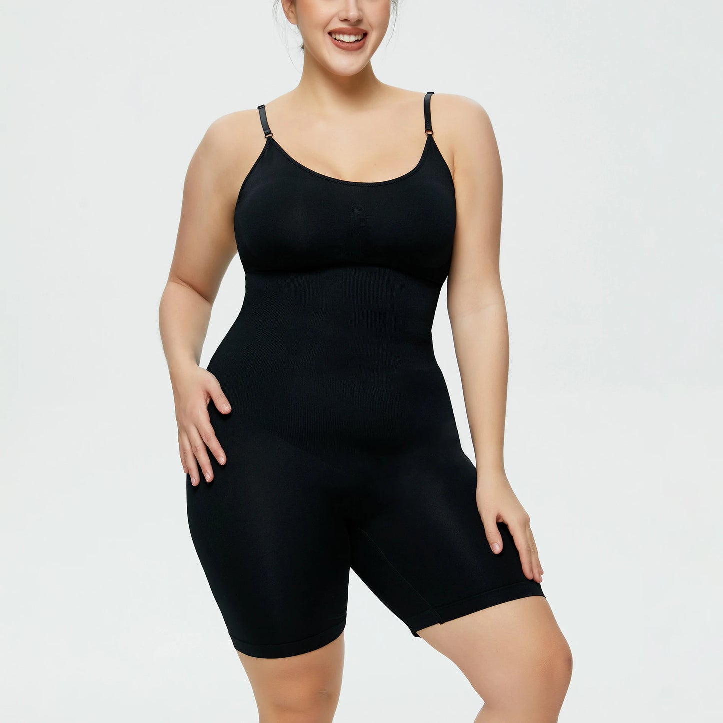 Seamless Bodysuit Compression Open Crotch Shapewear Women Push Up Fajas Colombianas Corset Slimming Butt Lifter Full Body Shaper