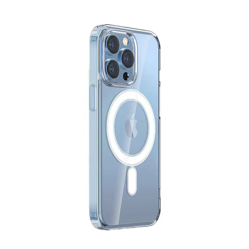 iPhone 15 Case, Compatible with MagSafe, Military-Grade Protection, Yellowing Resistant, Scratch-Resistant Back, Magnetic Phone Case for iPhone 15, Classic Series, Clear