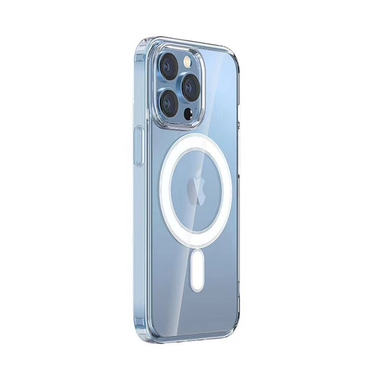 iPhone 15 Case, Compatible with MagSafe, Military-Grade Protection, Yellowing Resistant, Scratch-Resistant Back, Magnetic Phone Case for iPhone 15, Classic Series, Clear