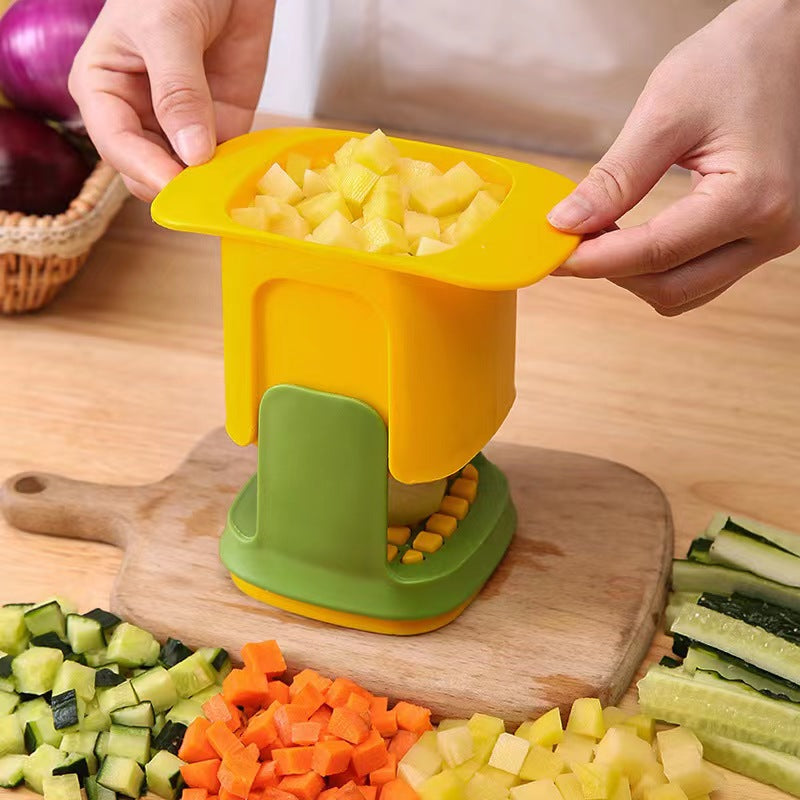 Vegetable Chopper Plus Onion Chopper Food Chopper Manual Spiralizer - Salad Chopper Veg Dicer Veg Chopper - Potato Cutter Onion Dicer Vegetable Dicer - Kitchen Multifunctional Vegetable Cutter