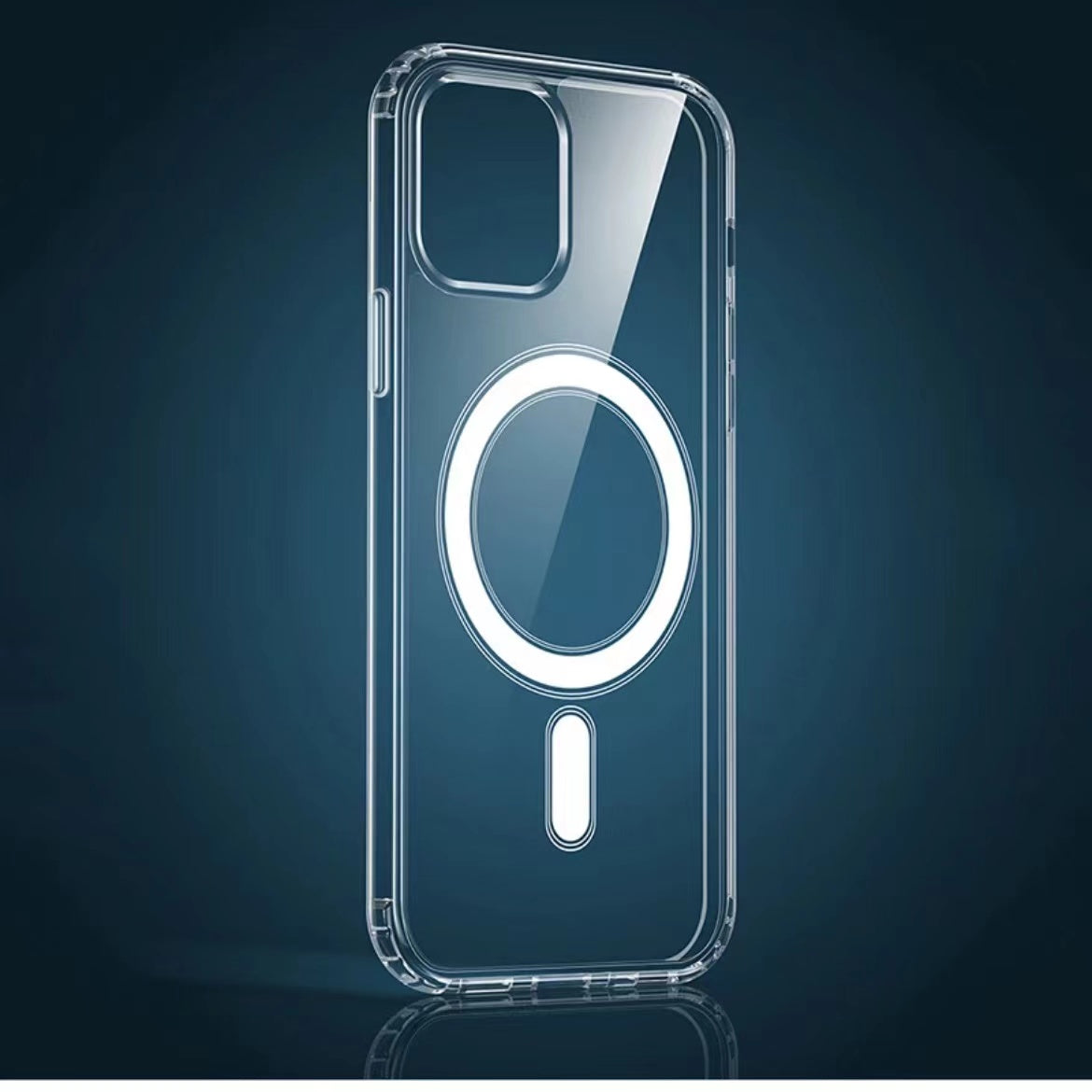 iPhone 15 Case, Compatible with MagSafe, Military-Grade Protection, Yellowing Resistant, Scratch-Resistant Back, Magnetic Phone Case for iPhone 15, Classic Series, Clear