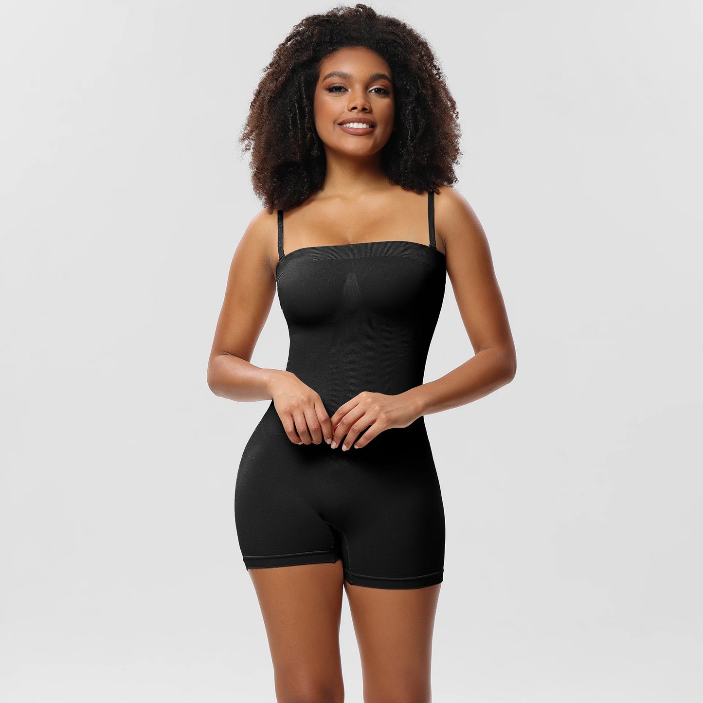 Women Short Skinny Sling Romper Summer Clothes Solid Color Sleeveless Backless Jumpsuit Female Clothing Streetwear